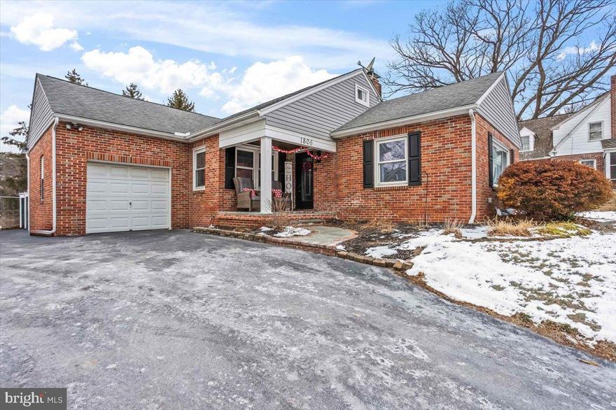 Nestled in the charming Pleasureville neighborhood, this spacious Cape Cod home exudes warmth and character. Built in 1950, it is still in great condition, ready for you to create lasting memories. Inside you'll discover a spacious interior featuring beautiful hardwood floors and crown moldings that add a touch of elegance. The traditional floor plan includes a cozy living room with a wood-burning fireplace, perfect for those chilly evenings. The eat-in kitchen is equipped with modern appliances, including a gas oven/range, built-in microwave and refrigerator, making meal prep a breeze. With three inviting bedrooms, including two entry-level options, and one and a half bathrooms, this home offers ample space for relaxation and privacy. The partially finished basement provides additional versatility, whether you envision a playroom, home office, or extra storage. Outside, the property sits on a generous 0.38-acre lot, featuring a level rear yard with stunning brick pergola enclosed fire pit with sitting area! This space is ideal for outdoor gatherings with friends and family. Enjoy the fresh air on the mulit tiered Trek deck, perfect for morning coffee or evening barbecues. The attached garage with a paved driveway ensures convenience and easy access. This home is not just a place to live; it's a sanctuary where comfort meets functionality. Don't miss the opportunity to make it your own!
