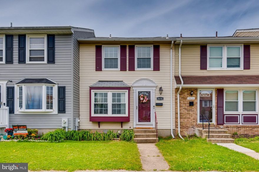 (3D virtual tour available) Welcome Home! This charming townhome is a great value and convenient to so much! Main floor features real hardwood floors, kitchen with cute window seat, brand new dishwasher, half bathroom, and separate dining and family room space. French doors open to deck and fenced backyard. Brand NEW flooring on lower level with half bathroom, laundry and great tucked away storage space. Fresh paint. Upper level has 3 well sized  bedrooms and 1 full bathroom with tub. Come see this home today!