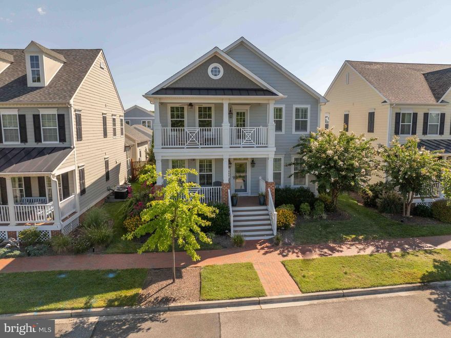 **PLEASE CLICK ON VIRTUAL TOUR ICON FOR INTERACTIVE FLOOR PLAN**

Welcome to 444 Macum Creek Drive.  Enjoy stunning water views from the main level porch, upper-level balcony, and the primary suite.  This beautifully maintained home features a formal dining room that opens to a spacious living area with upgraded kitchen cabinets and new appliances.  The main level office also offers water views, and the entire home was freshly painted in 2023.  Hardwood flooring flows throughout the main level.  Upstairs, you will find three bedrooms including a generous primary suite with a private baht and sitting area overlooking the water.  Bonus, "FROG" (Family room over Garage) offers flexible space - perfect for a gym, office or playroom. The two-car garage includes an EV charging system, epoxy floors and built-in storage. Enjoy the private rear yard, ideal for outdoor dining and relaxations.  Located in the sought after Gibsons Grant Community, residents have access to the Chester River waterfront, community pool, clubhouse, viewing pier, walking trails through 60 acres of preserved nature, kayak rams and nearby Cross Island Trail.  convenient to shopping, Route 50 and more!

Experience the island lifestyle with affordable HOA dues at 444 Macum Creek Drive!