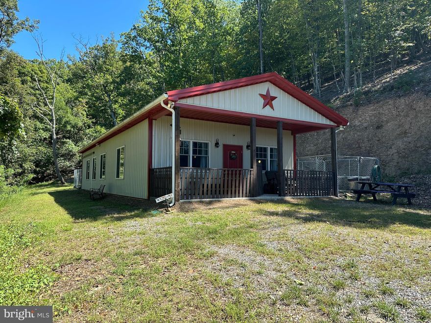 HERE FOR A GOOD TIME.....INDESTRUCTIBLE BARNDOMINIUM ON 20 ACRES ELEVATED AT 1300 FT  WITH JAW DROPPING VIEWS OF THE SOUTH BRANCH RIVER VALLEY AND WESTERN MOUNTAIN RANGES. LOVE IT AND LEAVE IT.....BUILT WITH LOW MAINTENANCE IN MIND.....METAL, WOOD & CONCRETE....KIDS & PETS CAN'T HURT IT. HUGE OPEN FLOOR PLAN WITH LOTS OF COOL FINISHES INSIDE.....SUPER EFFICIENT MINI SPLITS IN EVERY ROOM FOR INDIVIDUAL TEMPERATURE CONTROL....THIS PLACE IS NEETO TORPEDO! SOAK IN THE VIEWS FROM THE PAVILLION BY THE CAMPFIRE.....STORE ALL YOUR TOYS IN THE 24X24 DETACHED GARAGE. HIDDEN IN THE MIDDLE OF THE PROPERTY FOR SUPREME PRIVACY.....HUNT, SHOOT, ATV'S......BIG BEARS & BUCKS ROAM HERE! ONLY 4 MILES FROM 3 DIFFERENT PUBLIC ACCESS POINTS ON THE SOUTH BRANCH OF THE POTOMAC RIVER AND WHITE HORSE MOUNTAIN WILDLIFE MANAGEMENT AREA....1700 ACRES OF PUBLIC HUNTING & HIKING. ENJOY THAT WAY OUT THERE FEELING WITHOUT BEING WAY OUT.....10 MINUTES FROM PROVISIONS.....EASY 2-2.5 HOUR DRIVE FROM DC/BALT METRO AREA. THE ULTIMATE RETREAT FOR THOSE SEEKING AN OUTDOOR EXPERIENCE WHERE YOU CAN ENJOY ALL THE FREEDOMS WEST VIRGINIA HAS TO OFFER! TIRED OF GETTING NOTHING FOR YOUR MONEY? I DARE YOU TO FIND MORE BANG FOR YOUR BUCK! AND....IT CONVEYS MOSTLY FURNISHED AND READY TO ENJOY ON DAY ONE! IF YOU DON'T BUY THIS ONE, YOU MIGHT AS WELL QUIT LOOKING.