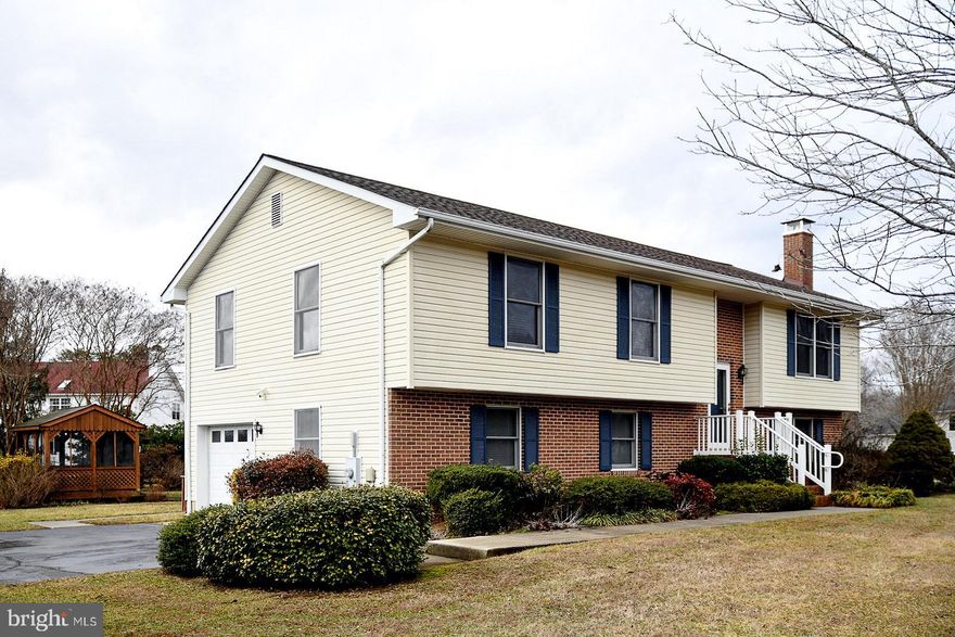 This spacious split-foyer home is a true Hollywood classic! Gleaming hardwood floors enhance much of the main level, while the extra-deep closet in the primary bedroom offers ample storage. The lower-level recreation room features a cozy, propane-fueled fireplace—perfect for chilly evenings.

Meticulously maintained inside and out, this home also boasts expansive outdoor living space. Enjoy the extra-large deck and patio overlooking your backyard, or unwind in the charming gazebo—ideal for a crab feast or evening drink.

Conveniently located just minutes from St. Mary's County Regional Airport and commuter bus service to Washington, D.C., this home is also close to shopping, restaurants, parks, and movie theaters. Plus, you’ll be a short drive from historic downtown Leonardtown, MD.

Nestled in the sought-after Abell’s Run community, residents enjoy access to a scenic walking trail and a dedicated recreation area.

Don’t miss this incredible opportunity—schedule your tour today!