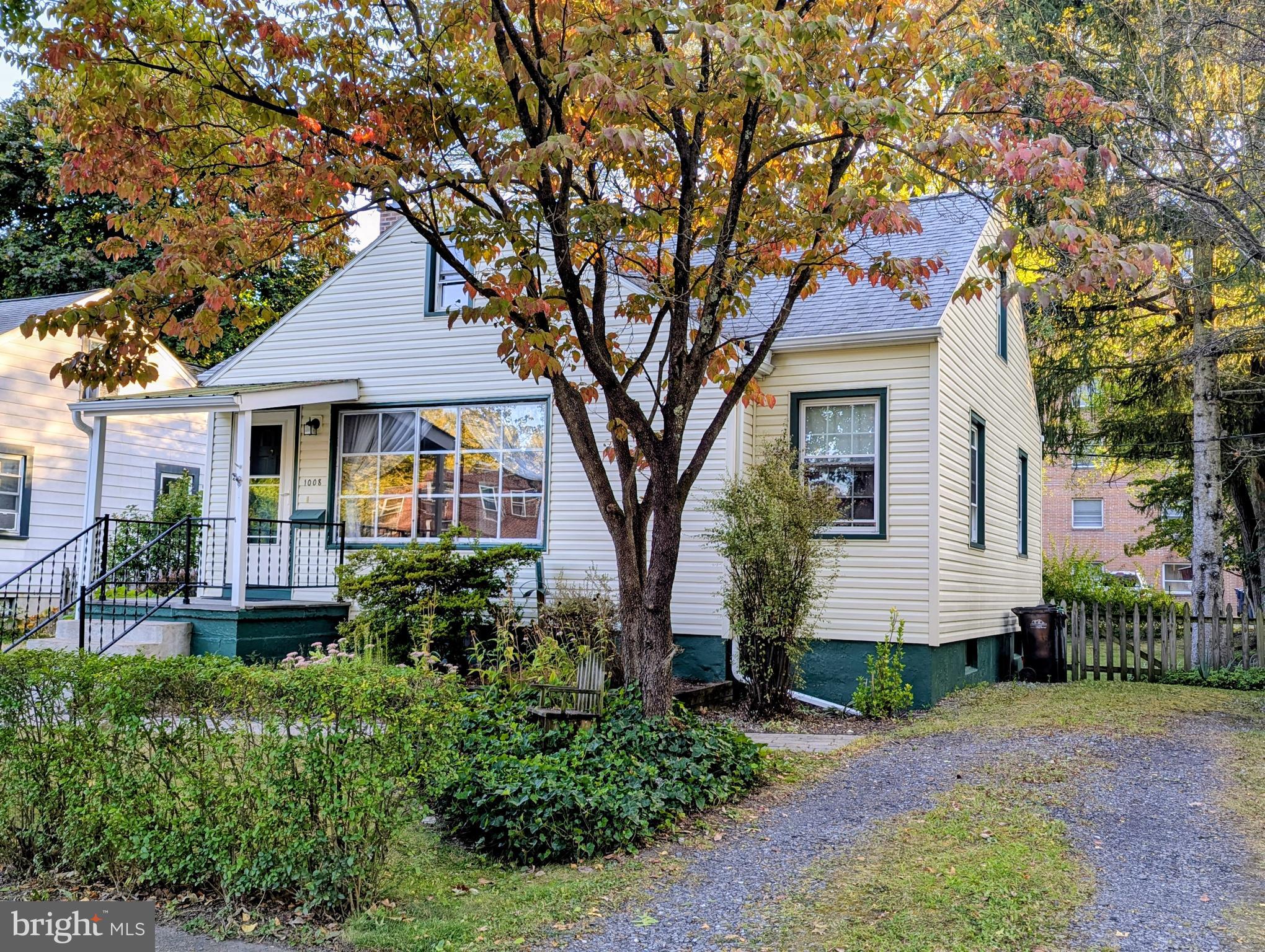 Charming and well maintained 1940’s State College borough home close to schools, shopping and CATA bus route. Perfect as a starter home, investment property, or second home to enjoy all that Happy Valley has to offer all year round! Highlights include original Hardwood flooring, built-in corner cabinets, large picture window, and covered front and side porch entries. Main floor features a nicely sized combination Living Room with Dining Area, adjoining Kitchen, two Bedrooms and a full Bathroom. Upstairs are two additional bedrooms and a storage area. The lower level has room to grow with a Family Room, Laundry and Utility areas, a half Bathroom, and extra storage space. An egress door with steps provides easy access to the backyard. Nice and flat fenced parcel with mature trees and landscaping. A shed provides extra space for outdoor tools. Current driveway provides parking for two vehicles but extra parking could be created off of the back alley. Immediate occupancy available. Schedule your visit today!