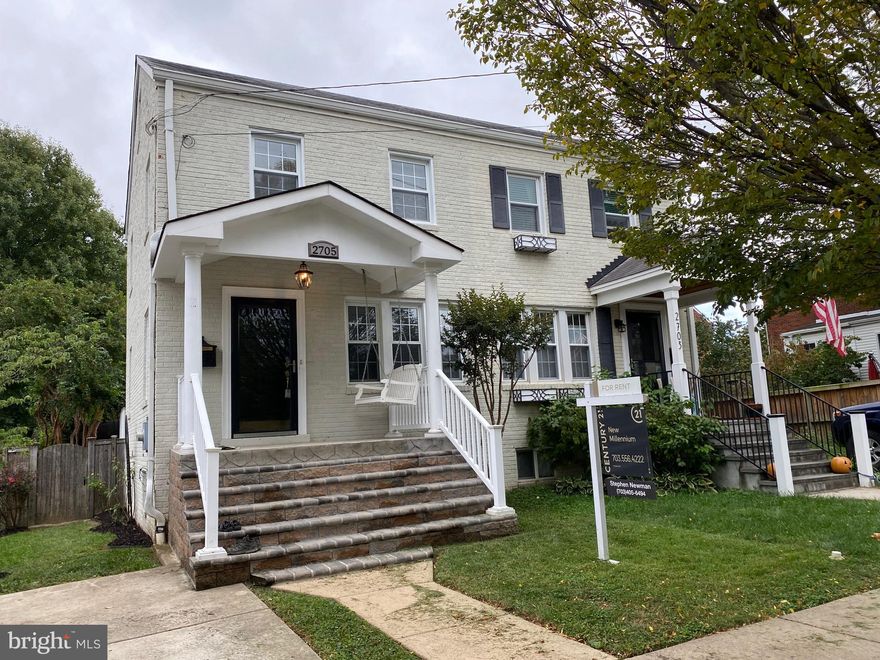 Terrific Alexandria/Delray location. Just steps off of Mt Vernon Ave with all it's Shops and Restaurants. Close to all commuter routes as well as bus and metro. This updated home has hardwood floors and newer appliances. Recessed lighting. Speakers built in. Newer windows for low energy costs. Front Porch & Rear Deck. Large Fully Fenced rear yard. Driveway off street. Washer & Dryer. Super clean and ready for new tenants.