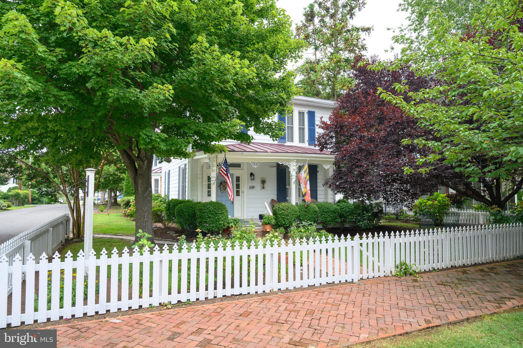 Incredible opportunity to own a circa 1875 home in Oxford's Historic District that has been renovated with a separate 2 bedroom apartment with views of Town Creek. Formerly a Bed and Breakfast, it features 2 first floor bedrooms with 1 and 1/2 baths and 3 second floor bedrooms each with its own full bath. Entire exterior has been newly painted and most of the windows have been replaced. A lovely side garden with a fountain, front porch close to Town Park, and a one and one half car garage with room for a workshop compliment the home. The bright, newly renovated kitchen is the center of the house featuring an alcove with a large kitchen table. It overlooks the side garden.
Owner prefers weekend showings. If weekday is only possibility, please allow 24 hours. Thank you