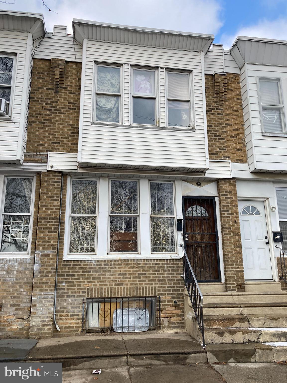New roof and new skylight in April 2025! Property is being sold in AS-IS condition. This cozy 3-bedroom, 1-bath row-house in Southwest Philadelphia is perfect starter home or investors seeking excellent rental returns. Featuring hardwood floors throughout the first and second floors, this home offers much comfort in a convenient location with a backyard deck. Situated on a quiet, well-maintained block with ample street parking, the property is just steps from a local park. Its proximity to Cobbs Creek Parkway and public transportation at the end of the block makes commuting a breeze. Whether you’re looking for a place to call home or an investment rental property, this house is a fantastic opportunity. Easy to schedule showings—don’t miss out!