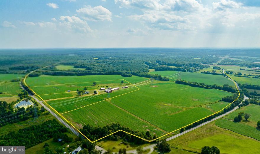 A rare opportunity to purchase 256.97 acres in Fauquier County! This assemblage is comprised of 4 neighboring parcels, all zoned RA.  There is a multitude of potential uses and large lot subdivision is possible.  The parcels are currently host to a barn, a home with 1952 square feet, outbuildings, and an historic cottage.  There is a tenant in the home, and a tenant farmer in place, so appointments to view the property are required.  Access to all parcels is via Bristersburg Road.  Power, Water and septic are present.   Seller wishes to sell all 4 parcels together.