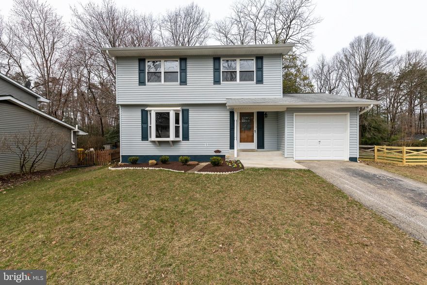 Beautiful turn key colonial in Severn! Fully fenced with large yard backing to trees, beautiful wood floors, newer systems, new carpet, new appliances, new deck, fully finished basement, loads of storage! Lots of natural light through newer windows. All New plumbing no PB in home! Close to Ft. Meade, NSA, Baltimore, and major hwys for easy commute! Don't miss this one!