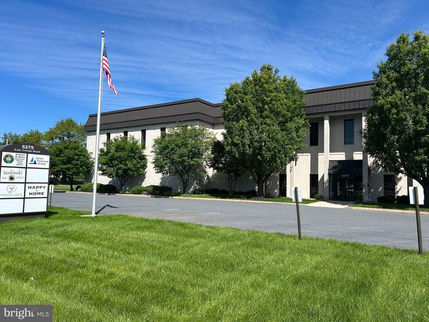 Newly renovated professional office space available in Mechanicsburg. Rent private executive suites from $550/month, or an entire suite. From 250SF up to 4,564SF available. Turn-key furnished suites. Ample parking. Quick connectivity to Rt. 83, I-81 and E & W shores.