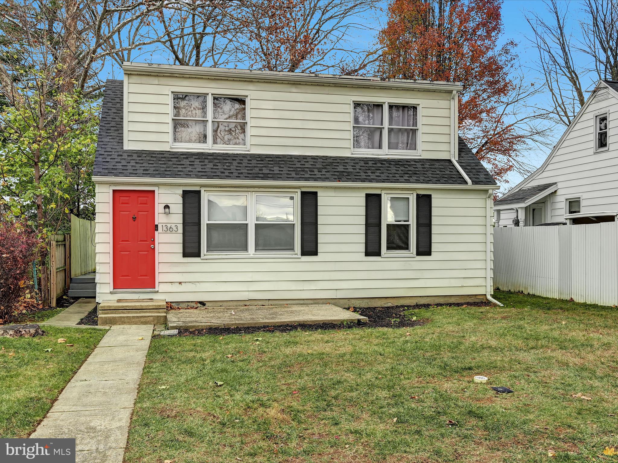 Nestled in a quiet suburban neighborhood of Manheim Township, this recently updated mid-century Cape Cod is a true gem, perfect for first-time home buyers or those looking to downsize. The open floor plan provides ample space for living and entertainment! As you step inside, you'll immediately be captivated by the unique wooden plank accent wall in the living room. The main floor offers a convenient bedroom and an updated bathroom featuring dual vessel sinks and a tiled shower. The kitchen boasts sleek black granite countertops, stainless steel appliances, and an adjacent laundry room. Upstairs you will find two additional bedrooms, including a primary bedroom with a walk-in closet. The outdoor space is equally impressive, with a spacious, maintenance-free deck that extends the entire width of the home, perfect for entertaining or relaxing! The level backyard provides plenty of space for outdoor activities.  This home also features energy-efficient natural gas heat and central air, ensuring year-round comfort. All appliances are included! Don't miss your chance to own this charming, move-in-ready home!