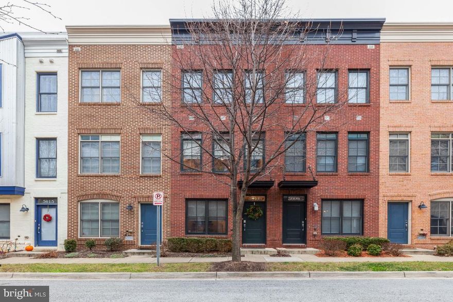 WELCOME HOME to this amazing property in the Arts District Hyattsville! This home features 3 bedrooms, 2 .5 bathrooms, hardwood floors throughout the entire home with a matte finish, rooftop deck and one car rear loading garage. The entry level hardwood floors feature a classy Herringbone pattern at front door. The entry level has a bonus space that  can be used as a sitting room or office/zoom room.  The main level is ideal for entertaining with open concept living room, dining room, kitchen and powder room. The kitchen features granite counter tops with a breakfast bar, stainless steel appliances and ample storage space. The upper level features two bedrooms, full bathroom with double sink vanity and laundry with a new front loading washer/dryer. The top floor features the primary bedroom, full bathroom with walk in shower and rooftop deck. The home features new window treatments on every window and the patio door. The home features a UV light air sanitizing system. New electric heating and air conditioner for upper 2 floors. New ecobee smart thermostats and room sensors for both HVAC units. New ceiling fixtures with LED lighting  and new ceiling fan in the primary bedroom. All new smoke/carbon dioxide alarms. The community amenities include the historic  Lustine Center which was a former car dealership that was renovated and repurposed in 2007 as part of the EYA development of the community -it now serves as the Arts District Hyattsville community center. The Lustine Center has a  lounge, a playroom, a boardroom and the fitness center which was updated in 2018. The community has two playgrounds, a picnic area, access to the trolley trail and a large field. The Arts District Hyattsville Shuttle operates Monday-Friday during morning and afternoon rush hours. It runs a circuit between the community and Prince George's Plaza Metro (Green Line). The community is situated within 2 miles of College Park Metro Station, Prince George's Plaza Metro Station and West Hyattsville Metro Station. Route 1, Route 50 and Route 295 are a short drive away. Several local restaurants are within walking distance - Busboys & Poets, Franklins Brewery, Elevation Burger, Tara Thai, Chipotle, Vigilante Coffee and the list goes on! YES! Organic Market is located just a couple blocks away with Whole Foods, Safeway, Aldi and Giant as well as The Mall at Prince George's are all less than two miles away. This one has it all!