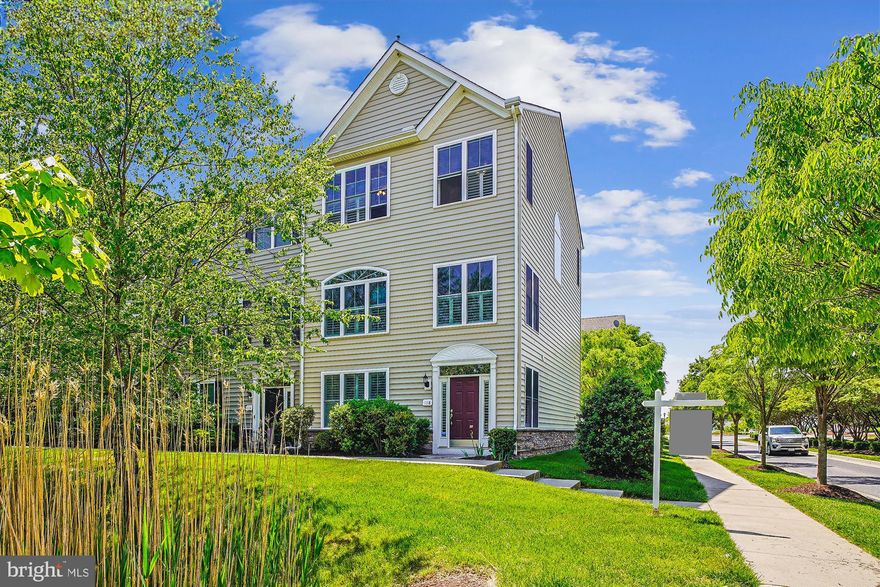 This immaculate 4 bedroom, 3.5 bathroom end-unit townhome is a must-see with its numerous upgrades and updates. Some of the highlights include bright, open concept living, hardwood floors throughout, upgraded appliances, remodeled bathrooms, crown molding, shoe molding, chair railing, tray ceiling in the primary bedroom, French doors, a stunning chandelier, and a built-in Bose surround-sound system. 

The home features a bright gourmet kitchen with stainless steel appliances, backsplash, slow close 42" maple cabinets, recessed lighting, under counter lighting and pendant lighting. In addition; LED lighting throughout, built in central vacuum system, custom plantation shutters, a composite back deck to enjoy sunsets and an oversized 2 car garage with built in storage cabinetry. 

Freshly painted, this home is move in ready! With its convenient location and only 5 minutes to the Bay Bridge and amenities like the community pool, clubhouse, fishing pier, boat storage lot, and walking trail this home offers both luxury and practicality. For more information or to schedule a viewing, make your appointment today.