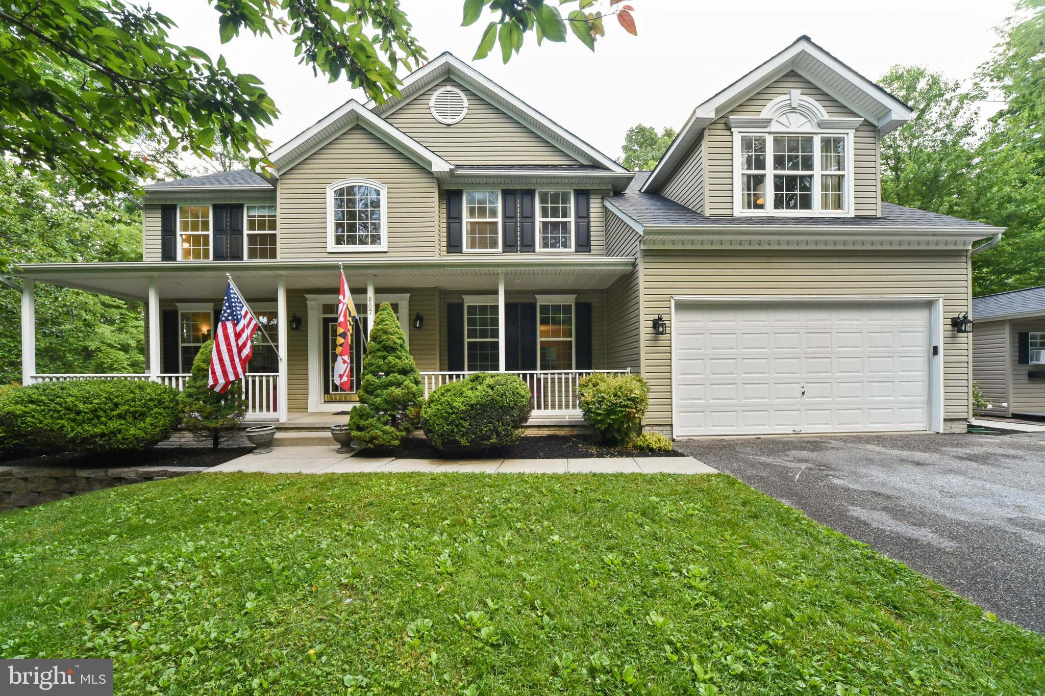 Lovely, spacious 6BR home on cul-de-sac in The Woods at Avondale community. Situated on over two acres, the private setting offers a unique opportunity to own a home with stunning outdoor living space that perfectly complements its beautiful interior design. Main level includes a sizable area for gatherings where families will enjoy the large kitchen featuring stainless steel appliances and family room with gas fireplace and vaulted ceilings. Both extend into a four season sunroom offering beautiful views of the backyard. Also featured is a large, private office with French doors, formal dining room, and first floor laundry. A lovely second floor retreat, the master bedroom is complete with a sitting area, luxury bath and large walk-in closet. Spacious home also offers multi-family or potential in-law suite opportunities with first floor bedroom/full bath or in finished walk-out basement that boasts an additional bedroom/full bath. Cozy lower level is complete with rec room, living area with wood burning fireplace, and a sizable, unique cedar closet for storage. Perfect for entertaining, the multi-level deck, and ample yard is ideal for family dinners and unwinding or large gatherings and cookouts with friends. Beautifully landscaped, you will enjoy summer days cooling in the pool or quiet nights sitting around the firepit. Additional features include new roof, new carpet, handicap accessible ramp, repurposed shed turned private office with AC/heat. Friendship Valley Elementary district. Don’t miss an opportunity to own this lovely, private gem in Westminster. The walk-out lower level was just fully painted and has brand new carpet. The lower level also offers a walk-out slider, a wet bar, rec room, bedroom, full bath, and a cedar closet. The incredible outdoor space is perfect for entertaining, family dinners, and unwinding. Step out on the expansive deck, and you will find yourself in awe of the surroundings. Between the beautifully landscaped yard, amazing newly lined pool, the lawn for outdoor fun, late-night campfires, or the custom zip line, you won't be disappointed. Additional note-worthy items include a repurposed shed turned into a private office with heating, cooling, and electric, a Generac generator, brand new roof, and handicap-accessible ramp through the 2 car garage. This is a super attractive home that is very close to everything yet lies in a very private setting. Don't miss your opportunity to make this beautiful house and property your new HOME!!