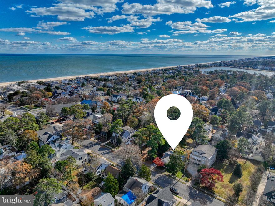 Opportunities like this rarely come along! This updated 4-bedroom, 2-bath beach cottage sits on an oversized 50’ x 131.98’ lot on the second ocean block in South Rehoboth Beach.  Just steps to the sand and surf.   It’s nearly impossible to find a property this close to the ocean with this much space to enjoy now and incredible potential for the future.  The home offers a charming three-season front porch, a rear deck perfect for dining after the beach, and a large backyard overlooking a small pond. Enjoy it as-is, or design your dream home, beach retreat, or rental investment. Two well-known local builders have confirmed that a pool or hot tub can fit in the backyard if the new home is designed thoughtfully.   Currently, the property generates between $66,000–$70,000 annually through a mix of short-term weekly rentals and a long-term off-season tenant.  There’s ample parking with both off-street and street spaces available. Located on a quiet, tree-lined street, this home offers a peaceful setting while being just moments from the best of downtown Rehoboth Beach — from boutique shopping and gourmet dining to the Bandstand concerts, art shows, and beloved annual events like Sea Witch Festival, JazzFest, Gumbo Crawl, and the Rehoboth Christmas Parade.  Whether you’re looking for a turn-key beach cottage, an investment property with strong rental history, or a blank canvas for your future coastal masterpiece — 116 Laurel Street is a rare gem with endless potential.