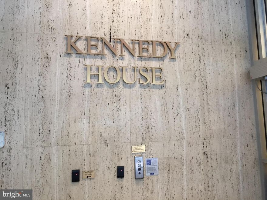 Act now to own this nice 522 square foot Studio on the 16th floor. The unit is priced to sell and is awaiting your personal touches. Plenty of closet space and a dressing room attached to the bathroom. The Kennedy House has 24-hour Security and Doorman, On-Site Management and Maintenance, complete Laundry facility on the 30th Floor, Fabulous Rooftop Swimming Pool with terrific views of Philadelphia. The Fitness Center costs about $120 per annum, Parking Garage on site and spaces could be available at 50% off normal rates. The monthly fee includes almost everything: All Utilities including electric, heat, air conditioning, water & basic cable. Also included are the Real Estate Taxes and a Maintenance package. A Storage Locker is available at no extra charge and newer top-of-the-line windows have been installed. Nominal real estate transfer tax and no title insurance is required. The Kennedy House is convenient to Suburban Station, Amtrak at 30th Street Station and close to the Septa 13 Bus. Inside the building is the Kennedy Market Restaurant and Chima Brazilian Steakhouse. One-time admin fee paid at closing.