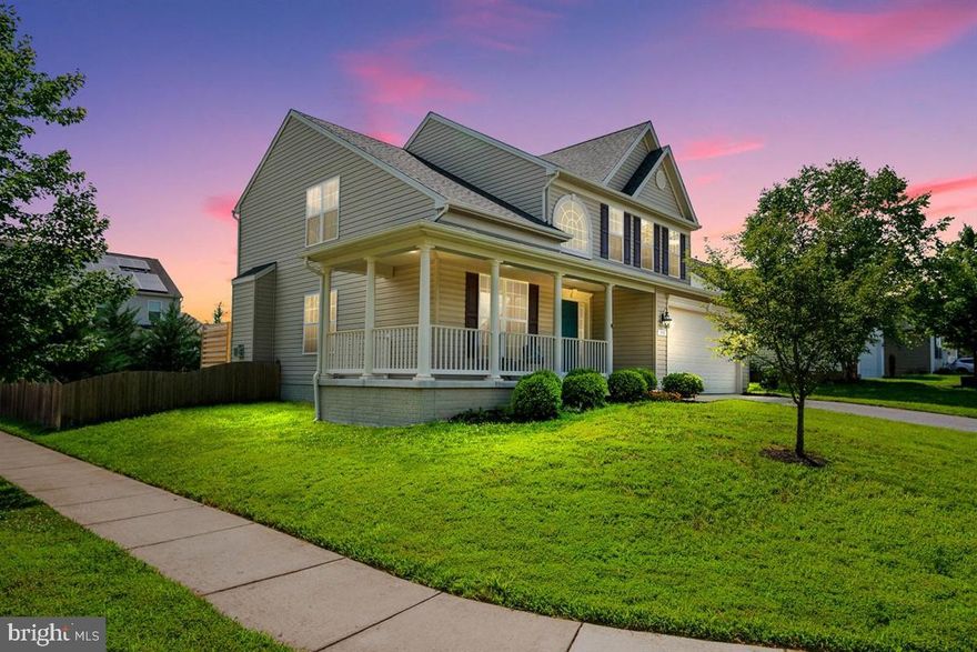 3D Tour: https://unbranded.youriguide.com/190_meadowbrook_way_centreville_mdWelcome to 190 Meadow Brook Way in the desirable North Brook community. Looking for a large lot? Here it is!!  Large Corner Lot!  This home is boasting OVER 2400 sq ft of true living space!!! As you walk up to 190 Meadow Brook Way, you are greeted with a relaxing and comforting front porch .  As you enter the home you are will find gorgeous, gleaming hardwood floors. To the left you have the living room that is open to the formal dining room with crown molding and tasteful fresh paint colors!! To the right you have a half bathroom and a coat closet. As you walk down the hallway past the living room and dining room the home opens up to the family room and chef style kitchen! The family room has hardwood floors, custom built in bookshelves with a gas fireplace and is all open to the kitchen. The family room also boasts large windows bringing in all that natural light!! As you move in to the stunning, chef like kitchen , you wont be disappointed. Upgraded cabinetry, granite countertops, gorgeous upgraded backsplash, gas cooktop, double wall ovens large island and stainless steel appliances. This kitchen does not disappoint!! Moving through the kitchen you enter into the sunroom  where you can sit and enjoy your time.   You also have the large, clean and fresh laundry room on this level and the entrance to the garage.  Moving upstairs you have a wide open hallway with fresh carpets, 4 massive bedrooms, and 2 full bathrooms. Each bedroom is oversized and offers huge closets and fresh carpet. The hallway full bathroom has  double vanity, upgraded tile floors and upgraded tile shower/bath combo.  Moving into the master suite, you have a vaulted ceiling, fresh carpets and a huge master closet. The master bathroom boasts upgraded tile floors, upgraded tile shower and shower doors, double vanity, soaking tub, and a separate shower.   Moving back downstairs you have the full unfinished basement that is the entire length of the home!!!  Moving outback this home offers a patio, fully fenced in yard and privacy.  It doesn't get any better than this lot!!! Bonus upgrades include a surround sound system, professionally cleaned carpets, custom coat rack in foyer.  This home is ready for you to call it home!! The community offers a new playground, soccer field, pavilion, walking path and ponds!!! All conveniently located to DC, Annapolis, Dover, Middletown and the Beaches!! Come claim this home today!!