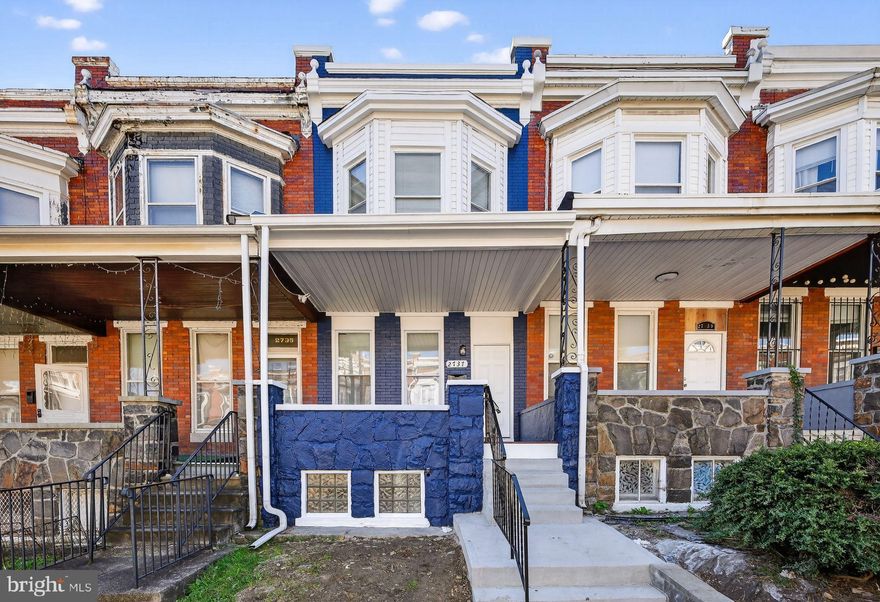 Welcome to 2737 Riggs Avenue in Baltimore, Maryland — a beautifully renovated home where classic charm meets modern comfort.
As you approach the property, you’ll be greeted by a brand-new front porch with durable Trex flooring, the perfect spot to enjoy your morning coffee or greet neighbors passing by. Step through the new front door, and you’ll immediately notice the attention to detail and high-quality craftsmanship throughout.
The main level welcomes you with fresh paint, elegant crown molding, recessed lighting, and beautiful luxury vinyl plank flooring that flows seamlessly from the living room through the dining area and into the kitchen. This open-concept space feels bright, spacious, and inviting — perfect for entertaining or relaxing at the end of the day.
The kitchen has been fully updated with new cabinetry, sleek countertops, and brand-new stainless steel appliances, giving it both style and functionality. A rear entrance from the kitchen leads out to a fenced backyard overlooking a nearby playground — an ideal setup for children, pets, or simply enjoying a private outdoor retreat.
Upstairs, you’ll find three comfortable bedrooms, each offering new flooring, fresh paint, modern light fixtures, and plenty of natural light through the updated windows. One of the bedrooms features a charming barn door, adding a touch of character and style. The full bath on this level has been completely renovated, showcasing designer tile, a quality vanity, and modern brushed-nickel fixtures for a spa-like feel.
The partially finished basement offers even more flexibility, featuring a second full bath and space perfect for a recreation room, home office, or guest suite.
Beyond its beautiful interior, this home offers peace of mind with all the major systems recently upgraded:
New roof (Sept 2025)
New heat and AC system (Sept 2025)
New front and back doors (Sept–Oct 2025)
New exterior front steps and porch floor (Oct 2025)
New kitchen cabinets and appliances (Fall 2025)
Originally fully rehabbed in 2011 — with all-new joists, framing, drywall, insulation, windows, plumbing, electrical, subflooring, and ductwork — this property provides true long-term durability and quality workmanship throughout.
Located in a convenient Baltimore neighborhood, you’ll enjoy close proximity to Gwynns Falls/Leakin Park, Mondawmin Mall, Coppin State University, and just minutes to downtown Baltimore for shopping, dining, and entertainment. Nearby schools, playgrounds, and public transit make this home ideal for both families and commuters. This properties qualifies for Baltimore City grant program, where it offers $10k-$20k down payment & closing costs for eligible buyers!
This home is truly move-in ready — renovated with care, updated with precision, and designed to impress. Come see for yourself all that 2737 Riggs Avenue has to offer.