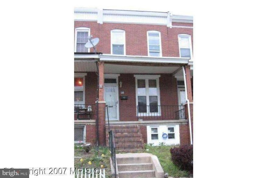 This property is a Fannie Mae Homepath Property.  3 Bedroom 1 Bath home with hardwood floors .  Fenced in yard.  Basement for extra storage or added living space.  Close to the Maryland Zoo and the attractions of downtown Baltimore.