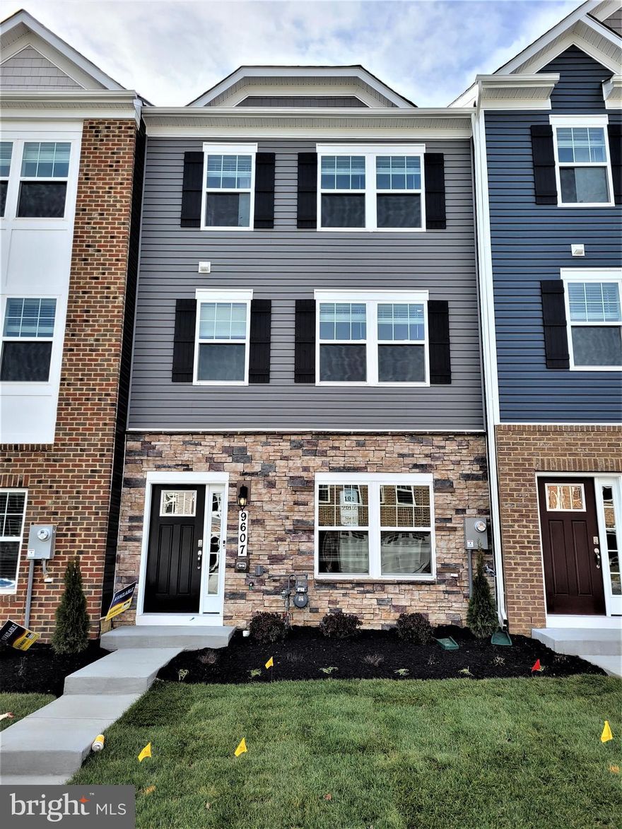 Introducing the perfect townhome for lease - the Columbus model! This spacious 1786 square-foot interior unit has 3 bedrooms, 2.5 bathrooms, an 18x6 deck, and a convenient 2-car rear loading garage. The open living concept creates a welcoming atmosphere throughout.

The main level is a culinary delight, featuring Stainless Steel Whirlpool kitchen appliances, a 5-burner gas range, upgraded White cabinets, and Quartz countertops. Hard surface flooring on the entire main level adds a touch of elegance.

The third level is dedicated to comfort, with a stunning owner's suite that includes a large walk-in closet and a luxurious owner's shower with Quartz countertops. Two secondary bedrooms, a laundry area, and a hall bathroom with Quartz countertops complete this level.

Entertain with ease in the finished lower level rec room, providing ample space for gatherings. This home is equipped with smart home technology, offering keyless entry, a Skybell (video doorbell), and a programmable thermostat accessible from your smartphone, ensuring convenience and security.

Located for convenience, commuting and traveling are made easy with quick access to 1-495, Route 202, and Route 50. Don't miss the opportunity to make this stylish and technologically advanced townhome your new home. Schedule a showing today!