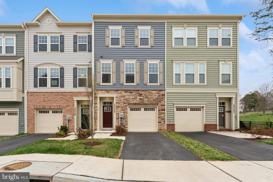 IMMEDIATE DELIVERY - Stunning New Townhome in the Heart of Damascus, MD! Welcome to your dream home! This beautifully designed 3-bed, 3.5 bath townhome offers the perfect blend of modern comfort and convenience. Nestled in a sought-after community, this home features an open-concept floor plan and unique rear kitchen feature includes a fabulous gourmet kitchen with quartz countertops, stainless steel appliances, luxury vinyl plank flooring, and a spacious primary suite with a walk-in closet and spa-like bath. Private backyard opens to common area. Enjoy low-maintenance living with lawn care included, and take advantage of nearby amenities, including parks, shopping, dining, and top-rated schools. Commuters will love the easy access to major highways, making travel to DC, Rockville, and beyond a breeze! Don’t miss this opportunity—schedule your private tour today! Special Builder Incentives Available for Limited Time! On-Site Sales Office Hours: Monday-Saturday 10am-6pm; Sunday 12pm-6pm
