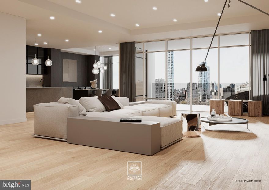 An Iconic Location Built for the Visionary - Introducing The Penthouse at The Dilworth.  Overlooking the iconic Washington Square Park, The Dilworth is a striking blend of heritage, design excellence, and refined urban living.  Crafted by Astoban Investments and designed by CBP Architects (an award-winning architectural firm originally founded by renowned architect Cecil Baker), this limited collection of just eight luxury residences - including this truly unmatched Penthouse - represents one of the most extraordinary offerings in the Philadelphia real estate landscape. Spanning 4,791 square feet across three floors, with a private elevator connecting each level, this 5-bedroom, 5.5-bath residence offers a rare combination of architectural significance, modern design, and exceptional outdoor living. With over 3,800 square feet of private outdoor space with  stunning city and river views - the most of any penthouse in the city - this home is built for the visionary buyer who refuses to compromise. Two fully robotic, automated parking spaces are included, so the only person who touches your car is you. Step inside and you’re greeted by a sweeping open floor plan with living, dining, and entertaining spaces that flow effortlessly. The chef’s kitchen - outfitted with sleek Gaggenau appliances - anchors the main level, flanked by two expansive terraces that frame panoramic views of Washington Square Park and the Delaware River. It’s a true celebration of indoor-outdoor living. The primary suite is a sanctuary of its own, complete with a spa-like bath, an oversized walk-in closet, and a massive private terrace. Upstairs, the rooftop retreat is in a league of its own: an endless pool, full outdoor kitchen, multiple seating areas, and sweeping views that stretch from the Square to the water - designed for both relaxation, wellness and unforgettable entertaining. Inside, every detail has been thoughtfully curated with high-end finishes, clean lines, and timeless materials. Outside, residents enjoy two included parking spaces, with the option to purchase a third, and the benefit of Philadelphia’s only fully automated residential parking system. Additional amenities include doorman service, a fitness center, and the added bonus of a 10-year tax abatement.Set against the calming backdrop of Washington Square Park, and surrounded by Society Hill’s best restaurants, boutiques, and cultural institutions, this is more than a residence - it’s a statement. With quick access to major highways and the Jersey Shore, your next getaway is always within reach. For the buyer seeking a magazine-worthy living space in one of Philadelphia’s most iconic and timeless locations, The Penthouse at The Dilworth delivers on every level 5 Bedrooms | 5.5 Baths | 4,791 Interior Sq Ft | 3,834 Exterior Sq Ft | 2 Parking Spaces Included | Private Roof Top & Pool.