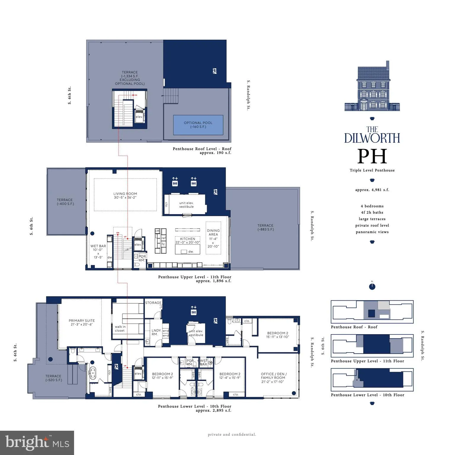 Philadelphia, Pennsylvania 19106, United States, 5 Bedrooms Bedrooms, ,6 BathroomsBathrooms,Residential,Active,119105