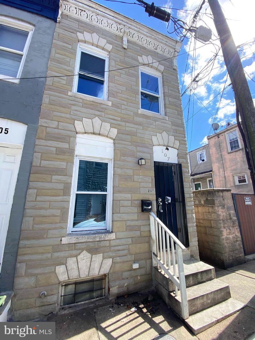 HUGE PRICE REDUCTION!!Welcome to 107 S Dean St — A Smart Investment Opportunity in Baltimore! ✨Discover the potential of this charming 2-bedroom, 1-bath home . 💆 This well-maintained property features inviting 🪓laminated floors 🪵 that bring warmth and character throughout the main living space. 🪄 Step into a spacious living/dining room perfect for everyday living and entertaining. Toward the rear, you'll find a 🍵🫖 kitchen  featuring granite countertops,  and abundant cabinet space.with durable laminate flooring .Upstairs, you’ll find two comfortable bedrooms and a full bathroom 🛀. ↘️The basement provides ample storage space or can be transformed into a bonus area tailored to your needs. Enjoy the outdoors in the generously sized backyard — ideal for weekend 🥩🍖 BBQs🥓, gatherings, or simply relaxing.  🗓️Don’t miss out on this great oportunity — 🤳 contact us today to schedule your tour!
