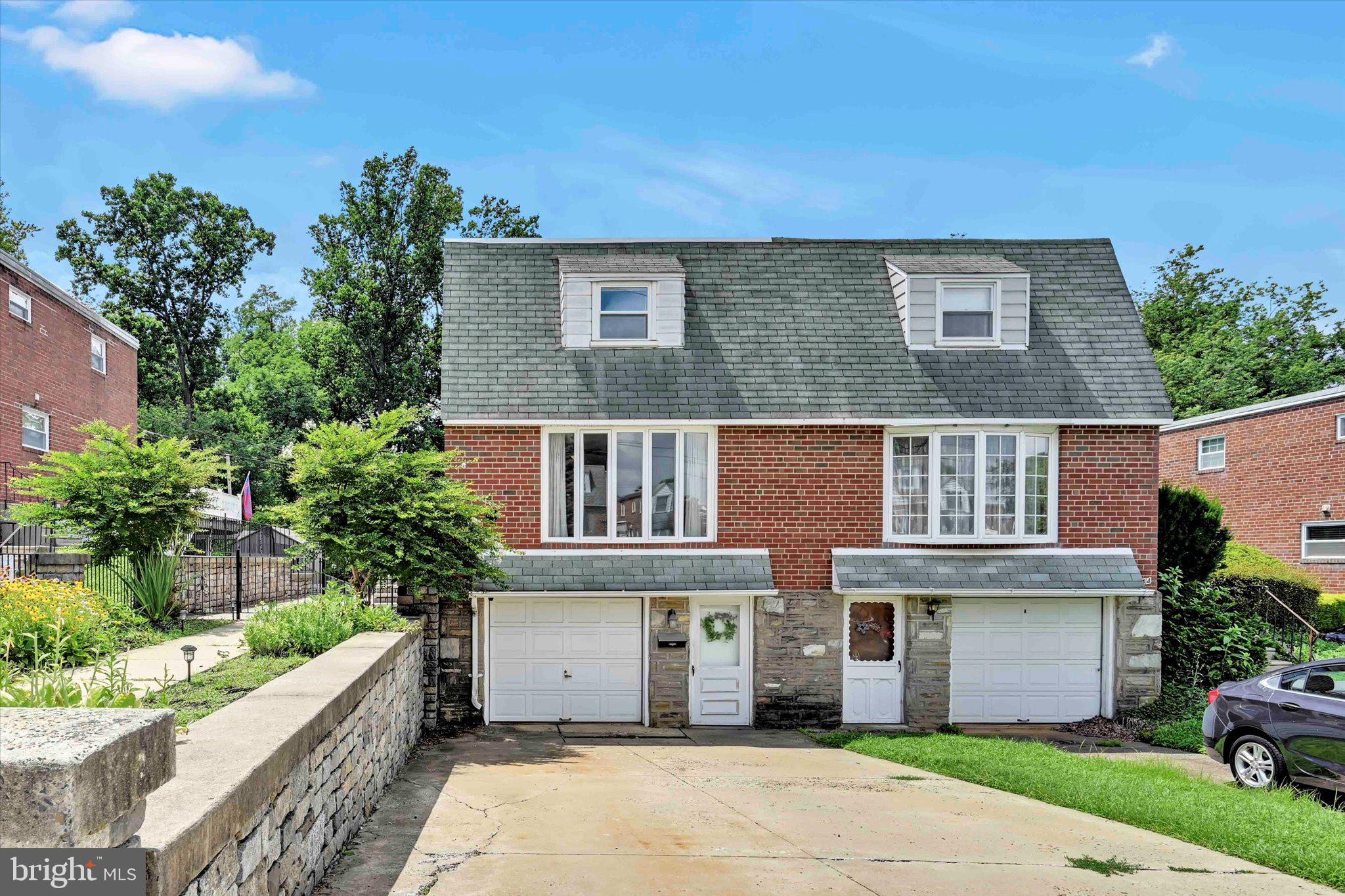 Welcome to Pine Valley! Turnkey 3BR/1.5 BA twin ranch just steps from Pennypack Park, Fox Chase Farm & Lorimer Park. Fully remodeled in 2024: open-concept kitchen w/ new cabinetry, quartz counters, SS appliances (incl. French Door refrigerator, double oven w/ convection, range hood, dishwasher, microwave), LVP in kitchen, hardwood flooring throughout, recessed & pendant lighting. Updated bath (2018). Finished walkout basement features fireplace, dry bar, updated flooring, patio access, and flex space for office/playroom/gym. Incredible outdoor space: 25x18 Brazilian Walnut deck (steel support), 40x14 concrete patio, fenced yard, 25x15 shed w/ loft, 4-car driveway + 1-car garage. Major updates: new roof (2021), HVAC (2018). Greenberg Elem. Move-in ready!