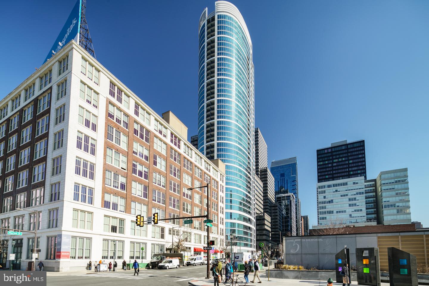 ONE CAR GARAGE PARKING! Enjoy luxury living at the Murano condominiums Penthouse collection residences. This spacious corner unit is located on the 42nd floor with sweeping city views, two bedrooms, two full bathrooms, floor to ceiling windows, gleaming bamboo floors, a covered private balcony, a 60-foot indoor heated swimming pool, state-of-the-art fitness center, a landscaped sun deck, 24-hour concierge service, on-site building management, and maintenance. The open kitchen has a large breakfast bar, imported cabinets, stainless steel appliances, and granite countertops. The bathrooms include tile floors, chrome fixtures, and large vanities with storage. The Murano is steps away from Rittenhouse Square, Trader Joe's, Whole Foods, one-of-a-kind shopping, fine dining, 30th Street Station, the Schuylkill River walking & bike path, Museums, and more. Don't miss your chance to lease this fantastic unit! Check out the virtual tourhttps://www.dropbox.com/s/coba1s6xiv385fz/2101%20Market%20Street%204205.mp4?dl=0