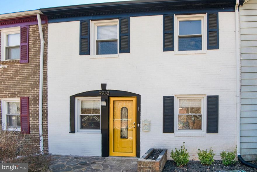 Welcome to 9933 Boise Road, Laurel, MD! This charming Pheasant Run townhouse is ready to steal your heart with its stylish white-painted brick exterior and radiant yellow door—because who doesn’t love a bright & cheerful home? Featuring 3 bedrooms and 2.5 bathrooms, this place has everything you need (and some things you didn’t know you needed).

Step inside to a bright family room and seating area, perfect for binge-watching your favorite shows or nestling up to read a book. The kitchen offers plenty of space for cooking as well as an eat-in area. If you’re feeling fancy, there is also a formal dining space. A powder room is conveniently located on the main level, and right off the kitchen, you’ll find a washer and dryer (because laundry waits for no one). Open the sliding glass doors to a fully fenced patio, ideal for summer BBQs, stargazing, or letting your dog judge the neighbors. Bonus: there's even a shed for extra storage!

Upstairs, the primary suite comes with its own ensuite bath and a sitting room, perfect for a walk-in closet, reading nook, or top-secret control room. The two additional bedrooms share a full bathroom and have access to a linen closet (aka a place to shove towels when guests come over).

Recent updates include a new roof (2024), fresh carpets (2021) with brand-new stair carpets (2025), updated light fixtures & hardware, and new paint in the family room, primary bedroom, and bathrooms. The home also comes with one reserved parking space (#7) and plenty of visitor parking, so your friends don’t have to fight over street parking. Conveniently located near major commuter routes and the Baltimore-Washington Parkway, this home is perfect for anyone looking for charm, convenience, and just the right amount of quirk.