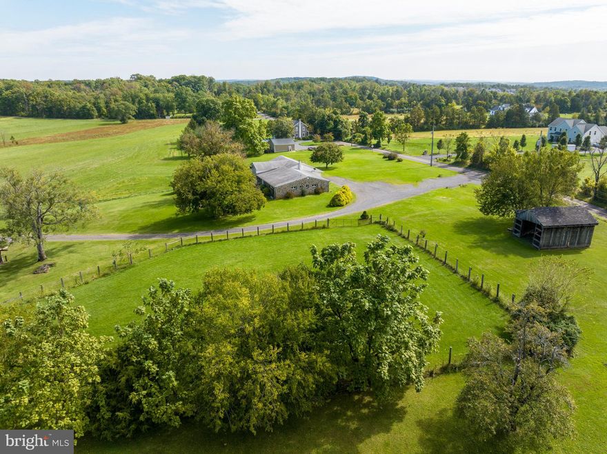 48 +/- acre farm with a nice 3 bedroom / 2 bathroom house in a beautiful country setting, large front porch, private backyard, large open fields with some woodland, lots of out buildings, equipment shed, 30’x80’ hog barn, 31’x50’ pole barn w/2-horse stalls, 24’x28’equipment building, 30’x84’ building, approx. 10 acres tillable land, farm is not ag preserved. Come watch the deer from your backyard.