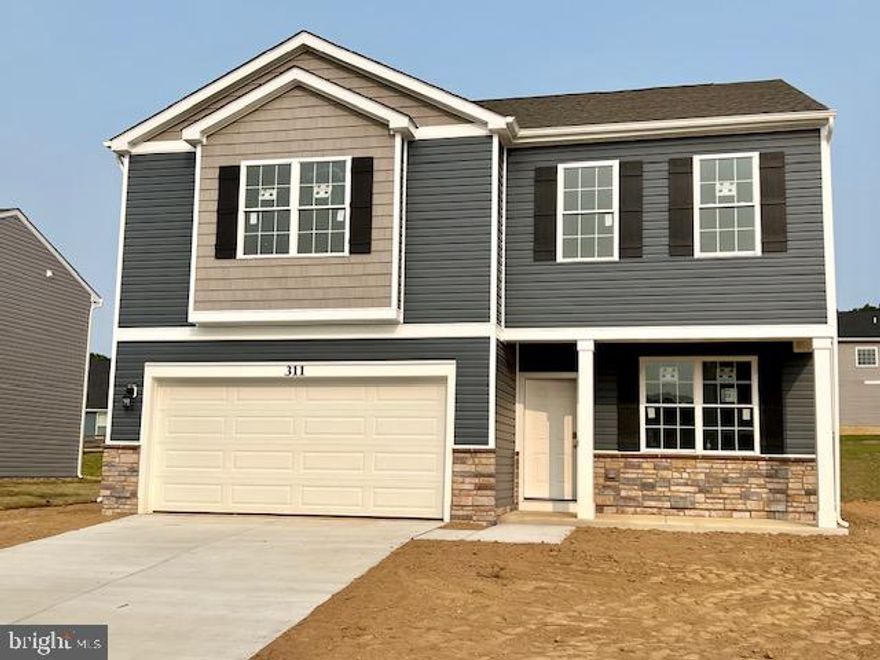 QUICK MOVE IN! This brand new home "The Penwell" has 4 bedrooms and 2.5 bathrooms in 2,148 square feet. The main level features a chef-inspired kitchen with an oversized island and walk-in pantry, white cabinets, granite countertops, and stainless steel Whirlpool appliances! The main floor flex room is ideal for a formal dining room or home office. The kitchen opens onto a spacious living room, perfect 
for the entertainer. The owner's suite on the second level offers a luxurious owner's bath with a separate shower, private bathroom, and large walk-in closet. There are also 3 additional bedrooms, a full bathroom, and a walk-in laundry room on the second level. Your large yard is the perfect place to play fetch with Fido or work on that green thumb! Quality materials and workmanship throughout, with superior attention to 
detail, plus a 10-2-1 builder's warranty. Your new home also includes our smart home technology package!