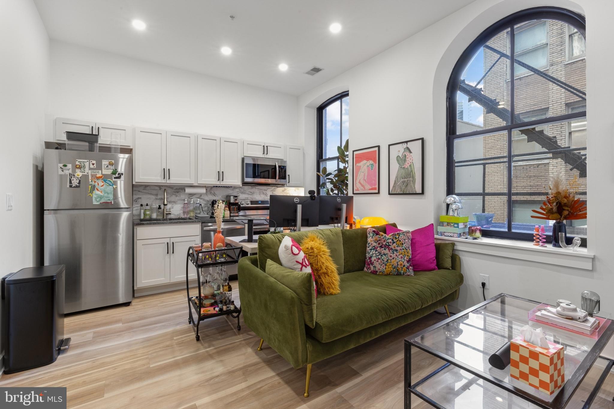 Available Early July:
Discover 1415 Locust St, your modern urban retreat in the heart of Center City! This professionally managed building offers the convenience of a 24/7 maintenance hotline and elevator access for easy everyday living. Perfectly situated in one of the city’s most vibrant neighborhoods, you’ll be just steps away from top dining, shopping, and entertainment. Each apartment is thoughtfully designed with spacious floor plans, sleek modern finishes, and plenty of natural light. Enjoy the comfort of central A/C year-round and the convenience of an in-unit stacked washer and dryer. Unit #204 is a 1 bedroom, 1 bathroom apartment on the second floor. Your living room offers wood floors and recessed lighting with ample room for furniture. Step into your modern kitchen, fully equipped with white shaker cabinets, sleek stainless appliances, and a beautiful backsplash. Your bedroom is sizable with a closet. Enjoy a spacious full bath with a large vanity, luxurious glass shower stall, and stacked washer/dryer. Please note: photos & video tour are from a similar unit within the building; exact layouts & finishes may vary. Schedule your tour today and discover the very best of city living!
Lease Terms:
Generally, 1st month, 12th month, and 1 month security deposit due at, or prior to, lease signing. Other terms may be required by Landlord. $55 application fee per applicant. Pets are conditional on owner's approval and may require an additional fee, if accepted. (Generally, $500/dog and $250/cat). Tenants responsible for: electricity, cable/internet, and a flat monthly water fee ($35 for 1 BD or $50 for 2 BD). Landlord Requirements: Applicants to make 3x the monthly rent in verifiable net income, credit history to be considered (i.e. no active collections), no evictions within the past 4 years, and must have a verifiable rental history with on-time rental payments. Exceptions to this criteria may exist under the law and will be considered.