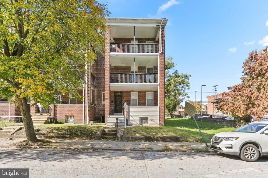 Rarely Available, 3-unit end of group property in Reservoir Hill. This 3,600 square foot tri-plex has (2) two-bedroom, one-bathroom updated units and (1) three-bedroom, one-bathroom update unit. All units are vacant, making it perfect for a live-in investor or someone with a portfolio of multi-family homes ready to fill the units. The vacant lot next to the property is owned by the City and is available for purchase by an owner occupant, with potential to make it a 4-unit or duplex. Close proximity to MICA, The Baltimore Zoo, Druid Hill Park, Druid Lake, many restaurants and coffee shops, I-83, I-695, and much, much more. Ask us about our 2-1 buy down financing options and schedule your showing today!