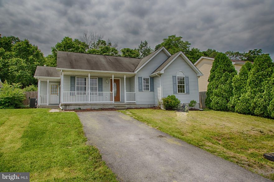 Welcome Home! Open Spacious Ranch House With Kitchen/Dining Room Combo, Tile Floor In Kitchen, Laminate Throughout Main Level, Formal Living Room, Master Bedroom W/ Remodeled Master Bath, Basement, Fenced In Yard, Flat Back Yard With Shed, Deck And Backs To Trees!