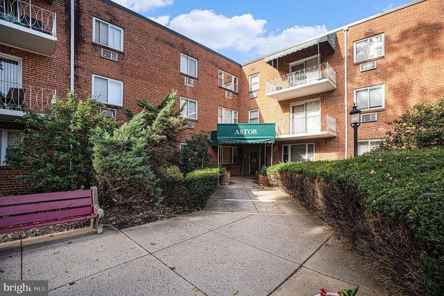 Completely Renovated Condo in the Heart of Glenside. Move right into this beautifully updated 2nd-floor, 1-bedroom, 1.5-bath condo at 1600 Church Street Condominiums. Every inch of this home has been refreshed from the floors and paint to the kitchen and fixtures. Step inside to find new floating luxury vinyl flooring (COREtec Plus) that runs seamlessly throughout. The remodeled kitchen features soft-close Wolf cabinetry, modern countertops, stainless steel Samsung appliances, and a sleek breakfast bar island that opens to the living area for a bright, airy feel. Down the hall, you’ll find generous storage with multiple closets, a convenient half bath near the entry, and a spacious primary bedroom with two additional closets and its own new A/C unit. The private balcony, located just off the kitchen, is the perfect spot to enjoy some fresh air, recently refinished as part of the association’s balcony restoration project. This unit also includes two dedicated parking spaces plus guest parking, elevator access, and an extra storage locker in the basement. The well-maintained building features an on-site property manager and meticulous upkeep, with condo fees covering heat, water, exterior and common area maintenance, landscaping, snow removal, and trash (electric paid separately). Laundry facilities are located on the lower level. Ideally situated in the Astor building, this condo is just a short walk to Arcadia University, close to downtown Glenside, Produce Junction, and minutes from Route 309, making it as convenient as it is comfortable.  Any sale is subject to seller finding suitable housing!!