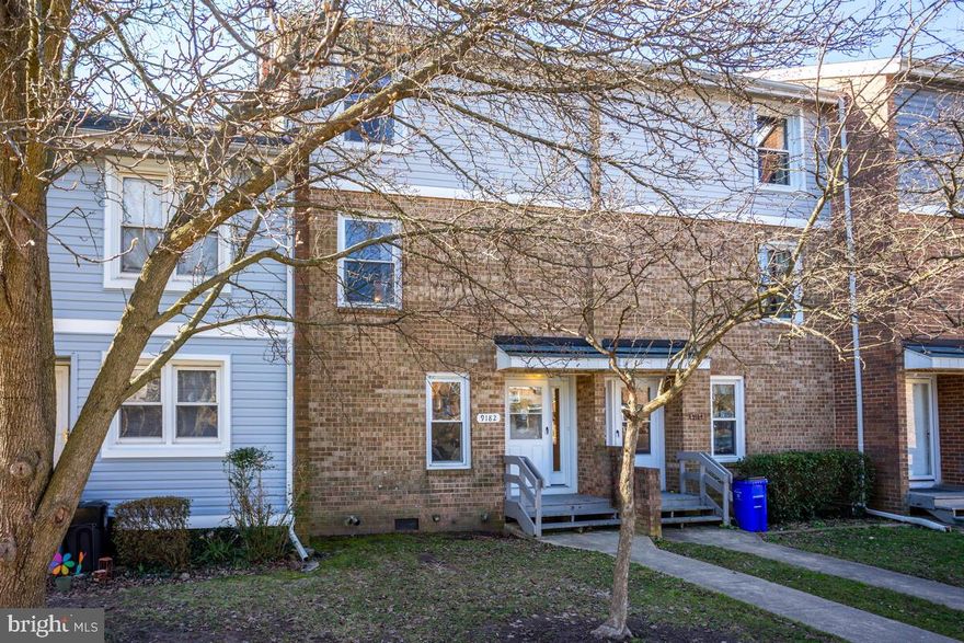 Lovely natural light-filled 3 bedroom, 2 ½ bath townhome. Move-in ready! 1,188 sq.ft. of above ground finished living space (plus 250 sq.ft. in the Lower Level). Lots of updates including the Kitchen with dark stained cabinets, 6 soft close drawers, 2 corner cabinets, utensil organizer, built-in spice rack, cookie sheet/cutting board cabinet, built-in trash/recycling cabinet, granite countertops, 2 extra side cabinets and drawers with granite countertop, under cabinet lighting, stainless steel under-mount sink with a retractable sprayer/faucet and soap dispenser, GE stainless steel appliances: refrigerator, smooth top range, dishwasher,                                        built-in microwave (2021) and an Insinkerator garbage disposal. Plus the Dining Area includes space for stools at the granite countertop, pendant lighting and a large pantry. Vinyl double hung replacement windows and 6-panel doors throughout, Primary Bathroom with ceramic tile flooring, vanity and 4'8" shower with ceramic tile surround and border accent and a sliding glass door. Full Hall Bathroom also includes ceramic tile flooring, a vanity and a shower/tub combination with ceramic tile surround and border accent. There are so many closets and great storage space with the Rubbermaid Closet System. Finished lower level Rec Room features recessed lighting, ceramic tile flooring, a walkout sliding glass door, Powder Room, Laundry closet and a large crawl space which houses the Carrier oil furnace and CAC (approx. 2011), oil tank, State ProLine water heater (2018) and lots of storage space. Backyard includes a 9'10" x 9'10" patio and a vinyl privacy fence and gate (2023). Amenities in the neighborhood include an inground pool, tennis courts and a tot lot. So convenient to Laurel's Historic Main Street, shopping restaurants, entertainment and major routes in all directions.