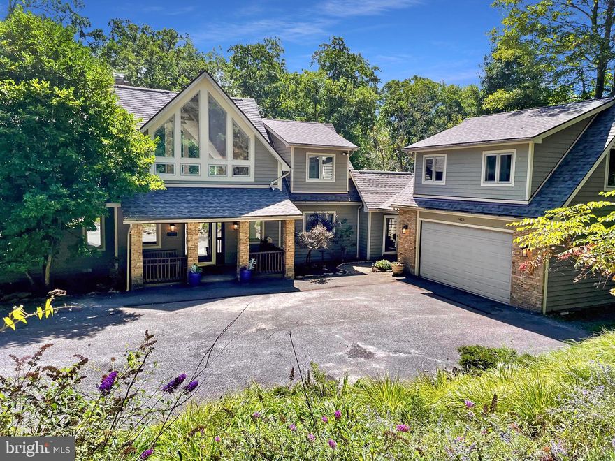 Amazing opportunity to own your dream 4500+ sq ft Deep Creek. MD lakefront home nestled at the end of quiet Sandy Shores Road and on a RARE 1.5+ acres close to everything this year-round resort destination has to offer & only 2 hours from the Pittsburgh or Washington, D.C. areas!  This tastefully & fully furnished luxury get-away features 5 spacious bedrooms-ALL with lakefront views & each with its own full bath plus a main floor master suite with a fireplace!  Multiple areas inside & out for entertaining family & friends plus a hot tub, 3 fireplaces & BONUS space above the detached 2-car garage plumbed for an additional bath that you can finish for a guest suite, kids zone or additional rental income!  You just can't beat this location close to everything Deep Creek resort has to offer including nearby 18 hole Lodestone Golf Course, Adventure Sports Center International and located on the deepest part of the lake with a Type A dock included that can house up to 3 boats!  In the winter months enjoy skiing and more snow fun at Wisp Resort!  Property is currently on Red Barn vacation rental program and the owners have been very happy with their management!  1 year AHS Shield Complete home warranty included.  By private appointment only when property is not being rented.  Don't miss this one!