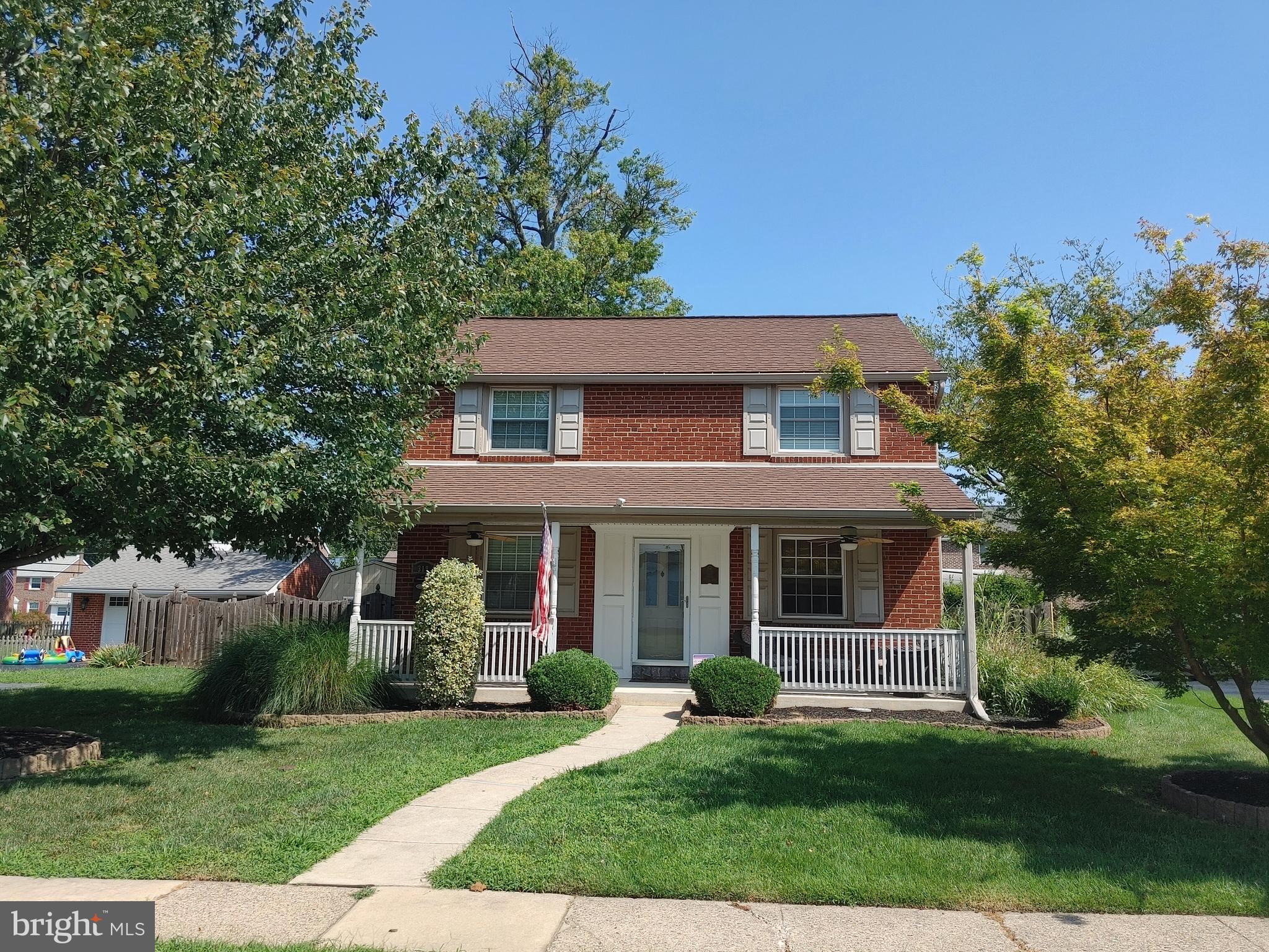 Exceptional Curb Appeal. Welcome to this beautiful 3 bedroom Colonial in the desirable Springfield School District.  Located in the heart of Springfield.  The home features 3 Bedrooms and 2 full baths. Hardwood floors can be found thru-out the home.  Kitchen and baths have beautiful ceramic time.  In the rear of the home there is an enclosed sun room with an exit to an over-sized level yard and expanded patio for entertaining.  First floor has a formal living room and formal dining room.  Kitchen is opened to the dining room and has exit to the sun-room. Second floor has 3 bedrooms with an updated hall bathroom. Basement is finished and has a full bathroom, work station, utility room and laundry room.   Great location within close proximity to shopping and transportation.
