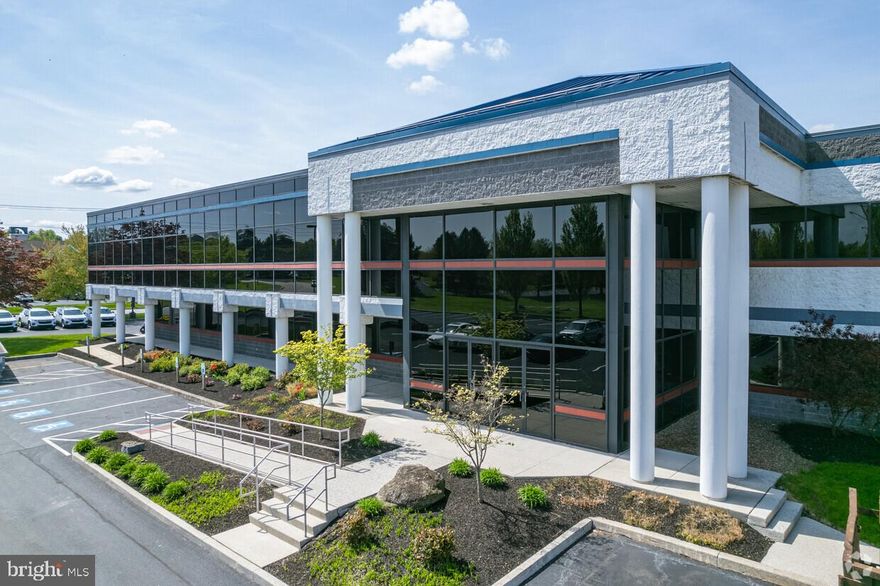 The Executive Offices at Rossmoyne are a modern & professional shared office space concept located only 10 minutes from downtown Harrisburg off US Route 15 in Mechanicsburg. The Executive Offices offer furnished private offices with shared common spaces. Optional administrative & office services are available. There are 41 private offices in Suite 202 and 6 in Suite 107 (The Executive Offices annex). The offices are located in a secured Class A building in the well-established Rossmoyne Business Center business park. 

This is for Office 39 in Suite 107, an interior windowed office unit with a movable desk & cabinets. These offices have negotiable lease term options as low as 3-months and then month to month thereafter, with either tenant or landlord giving 30 days written notice to vacate, with the term ending on the last day of the following full month. Your rent includes janitorial, utilities and office & common area maintenance. A receptionist greets all incoming guests & can answer your business’s incoming calls as an extra service. There is free use of four conference rooms available by reservation. Internet & phone services are available. We are currently offering the 13th month of rent free with a 12-month lease and 3 months of internet free with a 6 or 12-month lease.