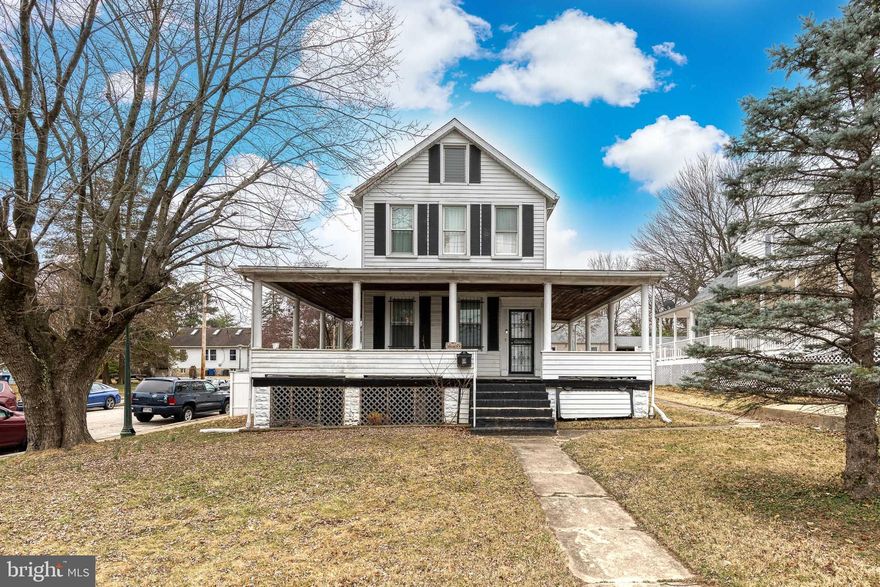 Offers in hand, seller has set an offer deadline for highest and best by Monday 3/24 at 3p!

3209 Taylor Ave is the perfect opportunity for buyers looking to customize a home and capitalize on historic charm! This romantic Baltimore home has a prime corner lot with a  wrap around porch perfect for relaxing outdoors. Inside, the property has hardwood floors and neutral paint throughout the traditional floor plan. All three bedrooms are on the same upper level, as well as the full bath and landing area, which is currently set up as an office. Additional storage is available in the attic which has stair access. Property is sold AS IS and buyers should be prepared to make desired updates and upgrades. Updates performed by the sellers include new water boiler system for radiators, waterproofed basement, and detached garage with attic.