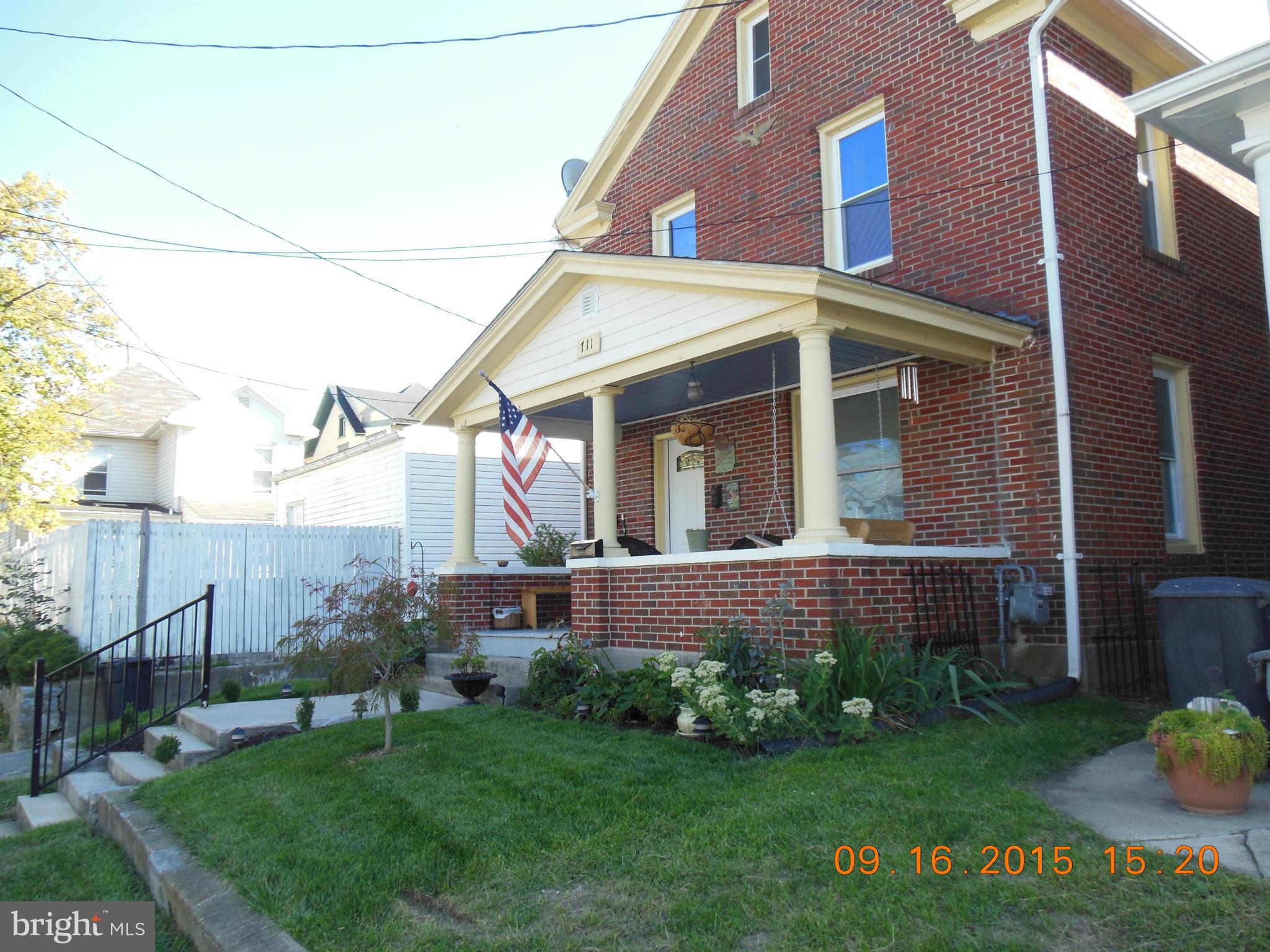 Nicely remodeled brick colonial located on a quite street in Martinsburg. This home offers wood floors, fenced back yard, eat-in kitchen, pantry, off-street parking. A must see to appreciate! Should go all loan types. Call today to schedule your appointment!