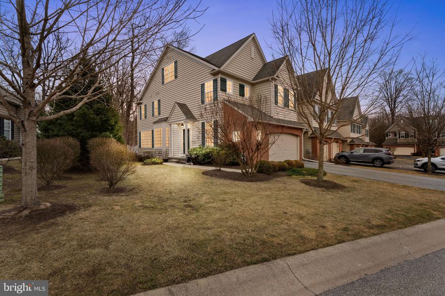 A beautifully maintained end-unit townhome in the desirable Belrose community, just minutes from Longwood Gardens and Kennett Square Borough. This light-filled home offers an inviting open-concept layout, blending modern style with comfortable living.

Step inside to find gleaming hardwood floors, high ceilings, and a spacious living area that flows seamlessly into the gourmet kitchen, complete with granite countertops, stainless steel appliances, and a large island—perfect for entertaining. The adjoining dining area and family room with vaulted ceiling provide ample space to gather, including large windows allowing for plenty of natural light.

Upstairs, the primary suite is a true retreat, featuring a tray ceiling, 2 walk-in closets, and a luxurious en-suite bath with a soaking tub, glass stall shower and dual vanity. Two additional generously sized bedrooms, a full bath, and convenient second-floor laundry complete the upper level.

The third floor is a bonus bedroom/office space with large walk in closet and lots of natural light.

The finished lower level offers additional living space—ideal for a home office, media room, or gym—plus extra storage. Outside, enjoy your private deck, perfect for morning coffee or evening relaxation.

Located in a prime location, this home is just minutes from shopping, dining, and major commuter routes while still offering a peaceful, neighborhood feel.

Don’t miss this incredible opportunity to own a low-maintenance, move-in-ready home in one of Chester County’s most desirable communities!