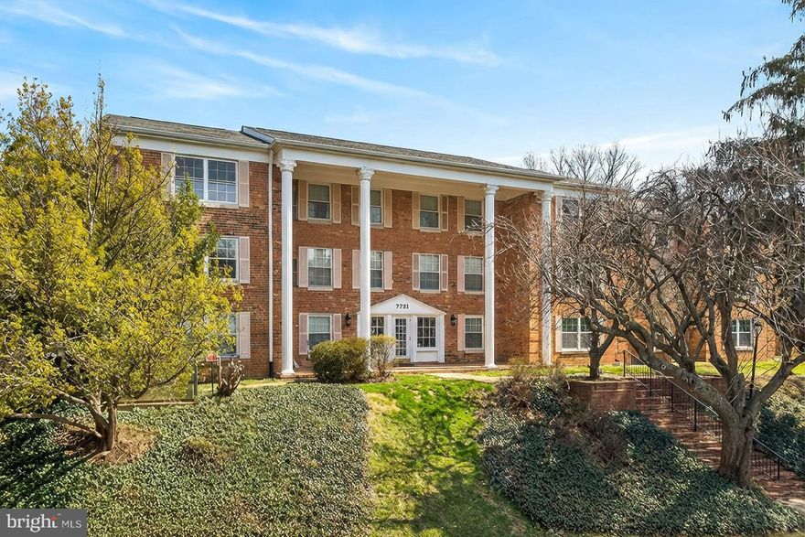 Lovely, corner unit condo in the popular, walkable Colonies of McLean. You will love the large windows (replaced 2017) that provide great natural light and the spacious room sizes throughout. The home features new LVP flooring, updated bathrooms, newer appliances, and a newer HVAC system (2021).
Enter through a separate entrance with a storage closet, then step into the open living and dining area with ceramic tile and new LVP flooring. The kitchen offers ample maple cabinetry, granite countertops, stainless steel appliances, and a range installed in 2019. There is also custom, built-in storage in the bedroom areas. The primary bedroom features a large picture window, two closets, and a private, remodeled bath. The second bedroom is generously sized with a nice closet. Full sized washer and dryer are located in the unit. Enjoy ample free outdoor parking that never fills up, making it easy to host visitors. The unit also includes additional storage in the lower-level garage. The building offers elevator access and secured entry.

The Colonies is a wooded, walkable, and dog-friendly community with 24-hour front gate access off Provincial Drive. Amenities include a gym, pool, tennis and pickleball courts, and on-site management. Residents can walk to McLean Metro, Wegmans, Capital One Hall, Tysons Corner Center, and One Life Fitness  all within 15 minutes or less. Close to parks, trails, McLean, Tysons Corner, Capital One Centre, and the Beltway, commuting is a breeze.

This well-located community offers the perfect blend of comfort, convenience, and easy everyday living.
