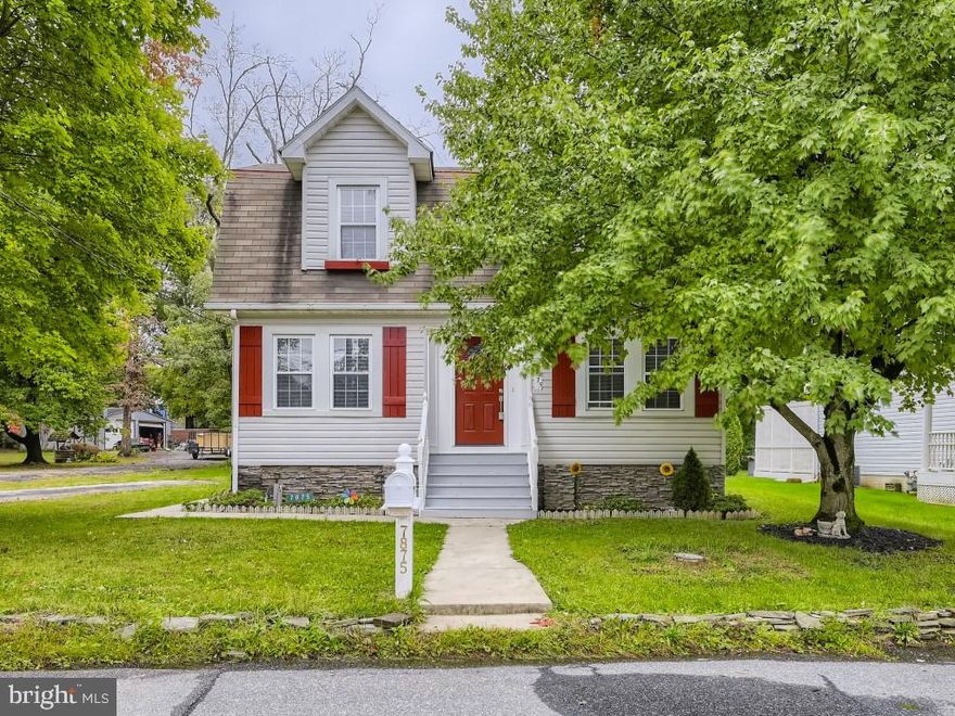 Completely renovated 2BR/2BA Cape Cod located on a sprawling lot in the desirable neighborhood of Rosedale Terrace.  Pull into the three car driveway, step onto the walkway, and open the  newly installed and painted door into your forever home. Step into a bright and airy living room with luxury vinyl flooring that continues into an open concept dining room and kitchen. The dining room space is ideal when entertaining family and friends.  A cozy breakfast bar sits between the two rooms with the remodeled kitchen offering plenty of cabinet space, newly renovated countertops, stainless steel appliances and a deep stainless sink.  Head up the second floor master suite, offering a spacious primary bedroom, an additional space to be used to your creativity and a newly remodeled full bath.  The unfinished lower level offers additional laundry, storage, and a walkout to the spacious backyard sitting on .37 acres.  From the kitchen step out onto the large deck that overlooks an amazing yard filled with an abundance of green space, shade trees, a gazebo to relax in and a storage shed.  This home is move-in ready and has so much to offer new homeowners, including newly installed blinds, and updated HVAC and hot water heater.  Imagine all this and in close proximity to shopping, restaurants, and commuter routes.