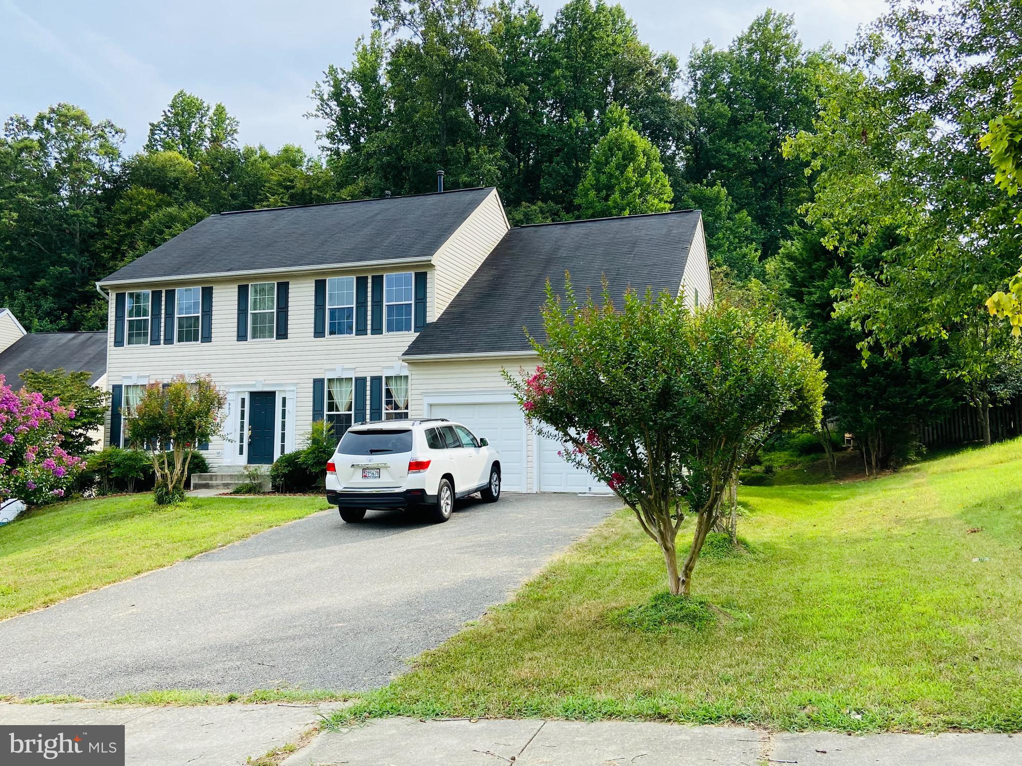 Don't pass this chance to live in a spacious colonial home at Collington Station. Vaulted MBR with walking closet. DBL sinks, soaking tub, and shower in Master Bath. Large working/storage space in carpeted basement. Custom-build deck leads to private wooded backyard. Mins drive to South Bowie Branch Library and Restaurants.