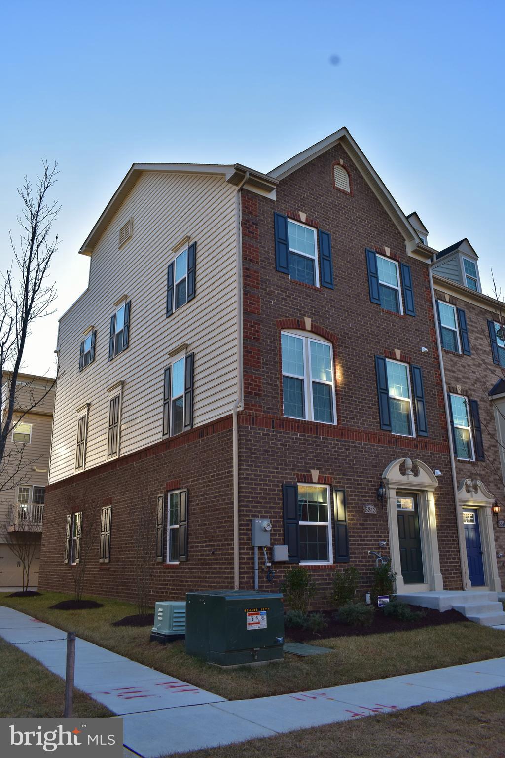 2600 feet of elegance. 4-level Ryan Homes built new townhouse with lots of upgrades. All bedrooms have their own private bathroom. Private master suite on the top level w/deck. The Kitchen features 42 inch modern cabinetry, stone counter tops, large kitchen island, and stainless steel appliances. Enjoy surround sound home entertainment system and listen to music in all rooms. Alarm system is included. The living, dining and sun room are on main level with hardwood flooring. Balcony is off of the sun room. 2-zone centralized heating and cooling, 2 car garage. Small pets under 20lbs with deposit. Super location and just minutes to University of Maryland, Greenbelt metro, MARC train w/ shuttle service, I-495, ICC, Shopping, entertainment and recreation.