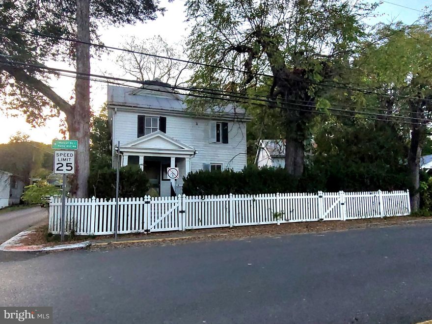 Historical 1800's home located in Franklin.  If you love the quality craftsmanship and simplicity of older homes with a story to tell, then you'll love this one. With some handyman TLC and polishing, this old historical home can be brought back to life. Situated on a corner lot with a large yard, surrounded by box woods and trees of old.  Front portion of the home is log built.  Home has been rewired and plumbed.  Back portion of the home has had the foundation rebuilt. Come take a look at the possibilities this home has to offer.