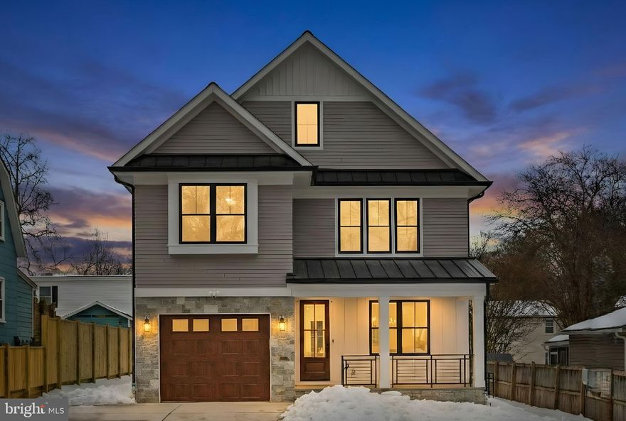 Nestled in the charming North Bethesda Grove community, this stunning new construction home, completed in 2026, offers a perfect blend of modern elegance and traditional warmth. With 6 spacious bedrooms and 5.5 bathrooms, this residence is designed for comfort and style. 
The main level open floor plan invites natural light and contains a living room, formal dining room, and a family room centered around a cozy gas fireplace. The gourmet kitchen is equipped with stainless steel appliances, a dual oven 8-burner gas range, quartz countertops, and an oversized island—ideal for both everyday living and entertaining.
The primary suite offers two walk-in closets and a spa-like bathroom with a soaking tub and a walk-in shower featuring dual rain showerheads.
The upper level also includes three additional bedrooms, two full bathrooms, and a convenient laundry room with washer and dryer.
A second upper level offers exceptional flexibility, featuring an additional bedroom and bathroom along with a spacious bonus room—perfect for a home office, playroom, or study.
The fully finished lower level expands the living space with a large recreation room, wet bar, gym, plus an additional bedroom and full bathroom—ideal for guests or extended living.
Situated in a well-established neighborhood, residents enjoy easy access to parks, walking trails, playgrounds, local shops, and top-rated schools within the Walter Johnson High School cluster. 
Experience the warmth, comfort, and community of North Bethesda Grove today.