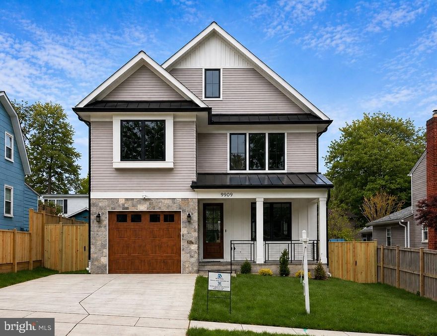 Nestled in the charming North Bethesda Grove community, this stunning new construction home, completed in 2026, offers a perfect blend of modern elegance and traditional warmth. With 6 spacious bedrooms and 5.5 bathrooms, this residence is designed for comfort and style. 
The main level open floor plan invites natural light and contains a living room, formal dining room, and a family room centered around a cozy gas fireplace. The gourmet kitchen is equipped with stainless steel appliances, a dual oven 8-burner gas range, quartz countertops, and an oversized island—ideal for both everyday living and entertaining.
The primary suite offers two walk-in closets and a spa-like bathroom with a soaking tub and a walk-in shower featuring dual rain showerheads.
The upper level also includes three additional bedrooms, two full bathrooms, and a convenient laundry room with washer and dryer.
A second upper level offers exceptional flexibility, featuring an additional bedroom and bathroom along with a spacious bonus room—perfect for a home office, playroom, or study.
The fully finished lower level expands the living space with a large recreation room, wet bar, gym, plus an additional bedroom and full bathroom—ideal for guests or extended living.
Situated in a well-established neighborhood, residents enjoy easy access to parks, walking trails, playgrounds, local shops, and top-rated schools within the Walter Johnson High School cluster. 
Experience the warmth, comfort, and community of North Bethesda Grove today.