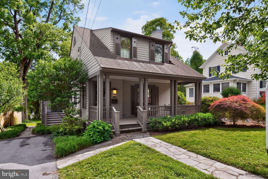 Welcome to 3926 Prospect St – an exceptional, fully renovated and masterfully expanded home nestled in the heart of Kensington’s historic district.  A picture of timeless charm, this enchanting historic bungalow blends classic character with thoughtfully designed modern living spaces, creating a home that feels so warm and inviting. A stunning kitchen and family room addition is the heart of the home, featuring soaring vaulted ceilings, skylights that fill the space with natural light, and seamless access to the beautiful, screened porch — perfect for relaxing mornings, entertaining friends, or enjoying quiet evenings overlooking the beautiful yard. With amazing  curb appeal, the welcoming front porch — complete with a classic porch swing — creates the perfect setting for morning coffee, evening conversations, and enjoying the friendly neighborhood atmosphere that makes Kensington so special.  You will fall in love as soon as you walk through the front door. The main level includes a large living room with fireplace, with gas hook up, formal dining room with built-in china cabinet, dream chef’s kitchen with all the bells and whistles, fabulous family room addition, designer bathroom, mudroom and laundry room with river rock floor, and stunning screened porch with custom Adirondack style railings. The second floor offers two oversized bedrooms and enlarged luxurious bathroom. The lower level is fully finished with home office/ flex space, spacious bedroom to the exterior, and full bath. The location is ideal. Set on one of Kensington’s most picturesque streets in the beloved neighborhood known as “The Pitchfork,” this home is just moments from all that Kensington has to offer- parks, restaurants, shops, the weekly Farmers Market, Noyes Children’s Library, the MARC train, BabyCat Brewery, vibrant community events, and more. Walk to your favorite spots and come home to this special home, rich in character and enhanced with beautiful, one-of-a-kind updates. Welcome home!